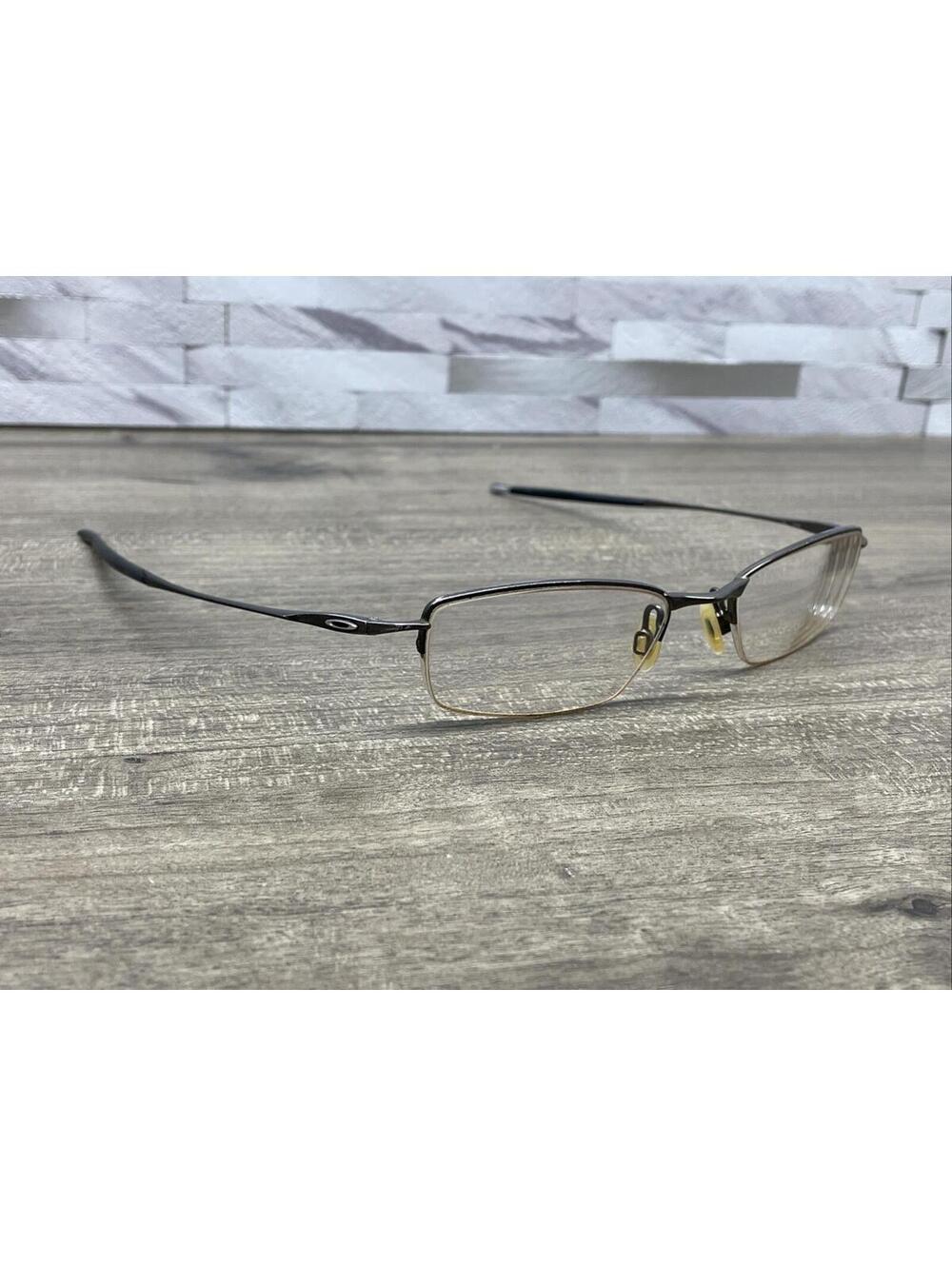 Oakley Jackknife 4.0 Half Rim Pewter Eyeglasses Optical 51[]19-138 Frames